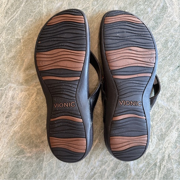 Vionic Floriana Toepost Jeweled Sandal, US Size 8 Pre-owned/clean/nice cond - Picture 3 of 4